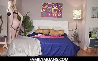 FamilyMoans -  Stepsiblings Go On Vacation Start Fucking When Parents Leave