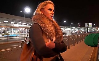 Big Titty Milf Airport Pick up and Fuck hard in Mea Melone van