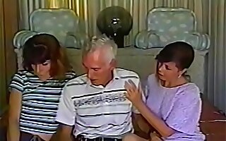 Grandpa gets himself some fresh young pussy to fuck