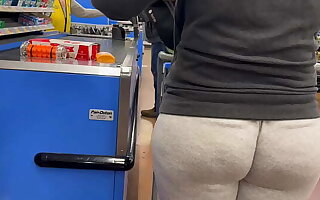 Massive Booty Wedgie At Walmart